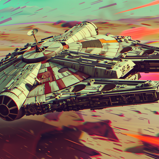 Star Wars Millennium Falcon wallpaper