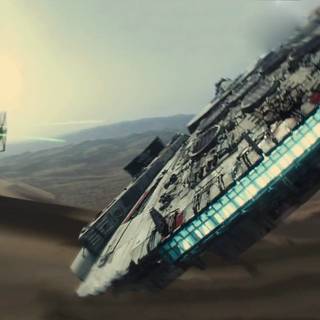 Star Wars Millennium Falcon wallpaper