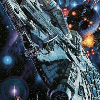 Star Wars Millennium Falcon wallpaper