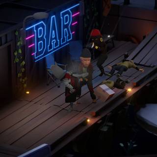 Midnight Fight Express wallpaper