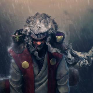 Jiraiya sad wallpaper