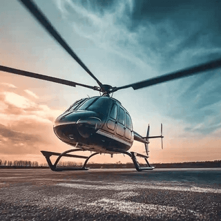 Luxury helicopter wallpaper