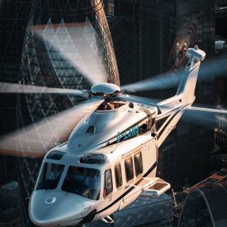 Luxury helicopter wallpaper