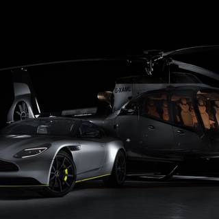 Luxury helicopter wallpaper