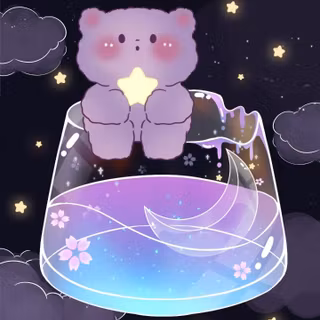 Galaxy bear wallpaper