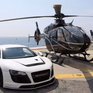 Luxury helicopter wallpaper