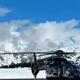 Luxury helicopter wallpaper