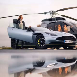 Luxury helicopter wallpaper