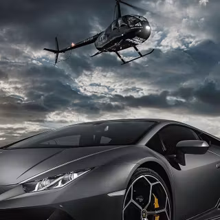 Luxury helicopter wallpaper