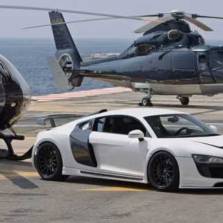 Luxury helicopter wallpaper