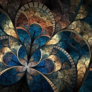 Abstract drawing wallpaper