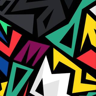 Abstract drawing wallpaper