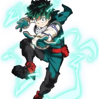 Sonic and Deku wallpaper