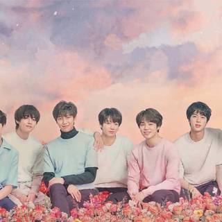 BTS Summer desktop wallpaper