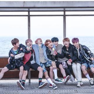 BTS Summer desktop wallpaper