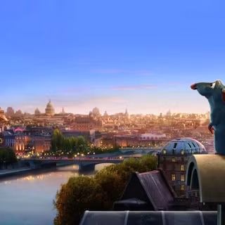 Paris cartoon wallpaper