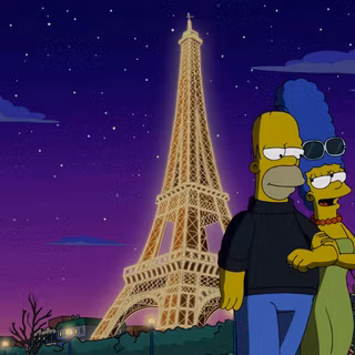 Paris cartoon wallpaper