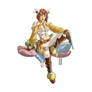 Paris cartoon wallpaper