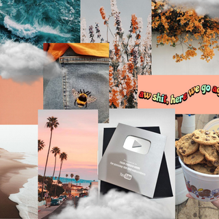 Macbook summer collages wallpaper