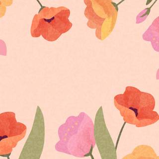 Computer cute spring wallpaper