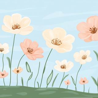 Computer cute spring wallpaper