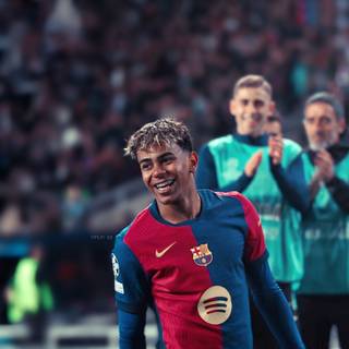 Lamine Yamal 2025 wallpaper