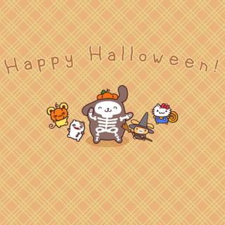 Halloween Hello Kitty computer wallpaper