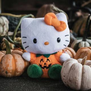 Halloween Sanrio desktop wallpaper