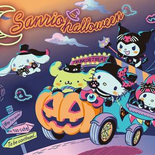 Hello Kitty cute Halloween wallpaper