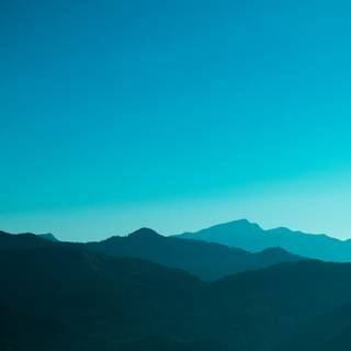 4k blue minimal wallpaper