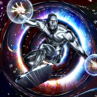 Silver Surfer PC 4k wallpaper
