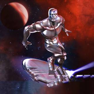 Silver Surfer PC 4k wallpaper