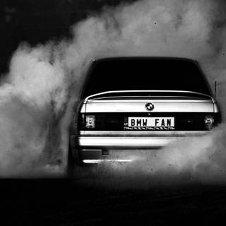 Black and white cars 4k wallpaper