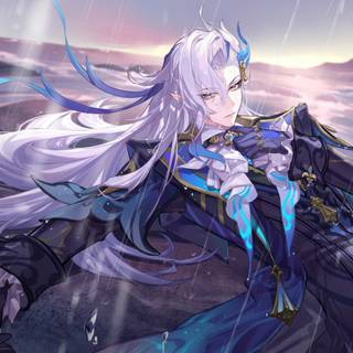 Neuvillette 4k wallpaper