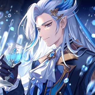 Neuvillette 4k wallpaper