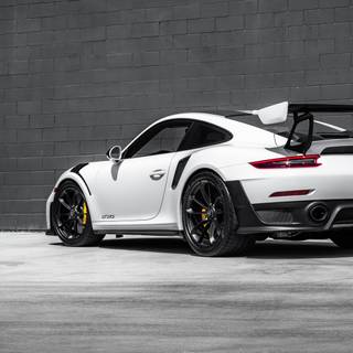 Black and white cars 4k wallpaper