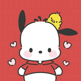 Pochacco autumn wallpaper