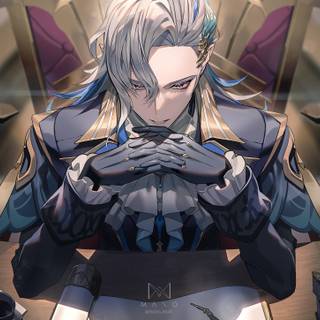 Neuvillette 4k wallpaper