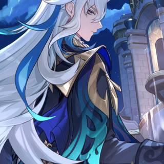 Neuvillette 4k wallpaper