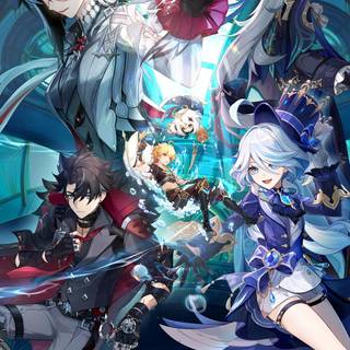 Genshin Impact Neuvillette wallpaper