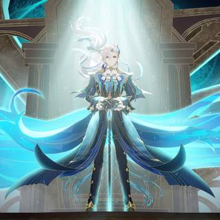 Neuvillette 4k wallpaper