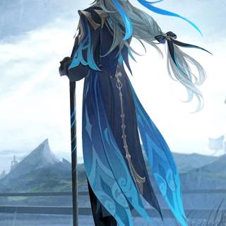 Neuvillette 4k wallpaper