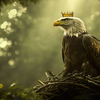 Eagle desktop 4k wallpaper