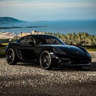 Porsche 718 phone wallpaper