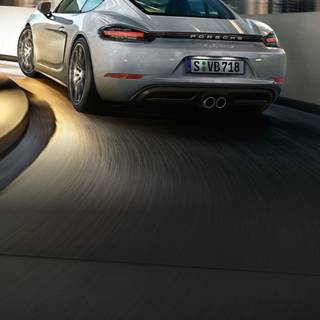 Porsche 718 phone wallpaper