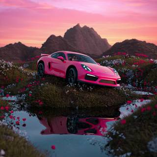 Porsche 718 phone wallpaper