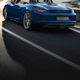 Porsche 718 phone wallpaper
