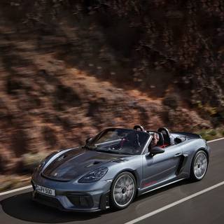 Porsche 718 phone wallpaper