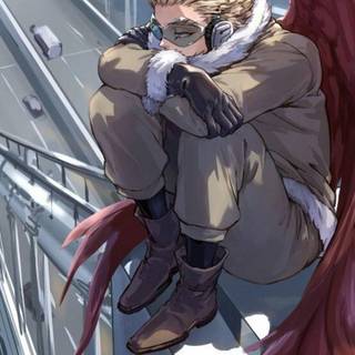 Hawks MHA iPhone wallpaper