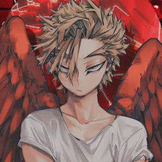 Hawks MHA iPhone wallpaper